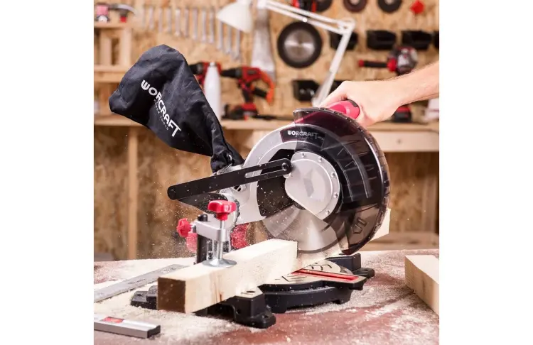 منشار القطع الدائري Scie À Onglet 1400W-210Mm Worcraft MST14-210 - الصورة 4