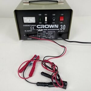شاحن بطارية السيارات الأصلي من كراون متوافق مع كل السيارات والدراجات النارية CROWN Chargeur De Batteries De Voitures Et Motos 12V/24V CT37005