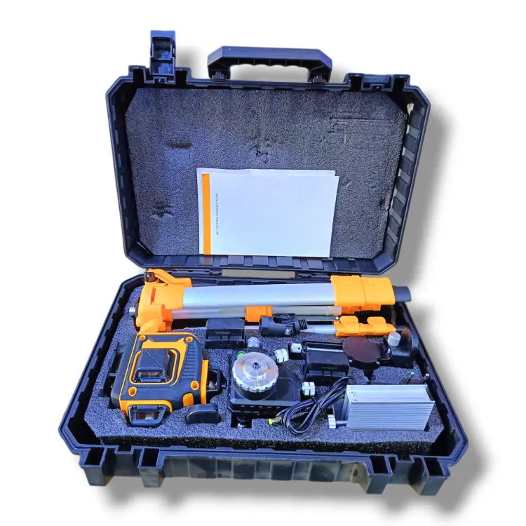 Niveau Laser 4D 16 Lignes 2 Batteries avec Trépied DINGQI - الصورة 4