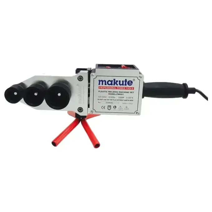 آلة لحام الانابيب البلاستيكية Soudeuse de tubes PPR 2000W MAKUTE PW001 - الصورة 3