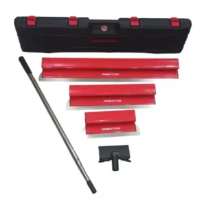 مجموعة مجرفة تنعيم الجدران Kit lisseuse Enduit double lames HONESTPRO YAB0235