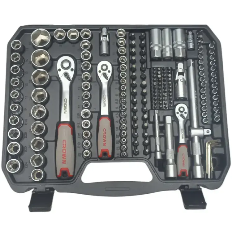 علبة المفاتيح 219 قطعة Caisse a outils CROWN 219Pcs CPHTS-XC219BDA - الصورة 4