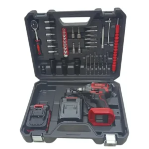 آلة فك البراغي لاسلكية clé à choc Batterie HONESTPLUS 21V YAE6137 + 39PCS