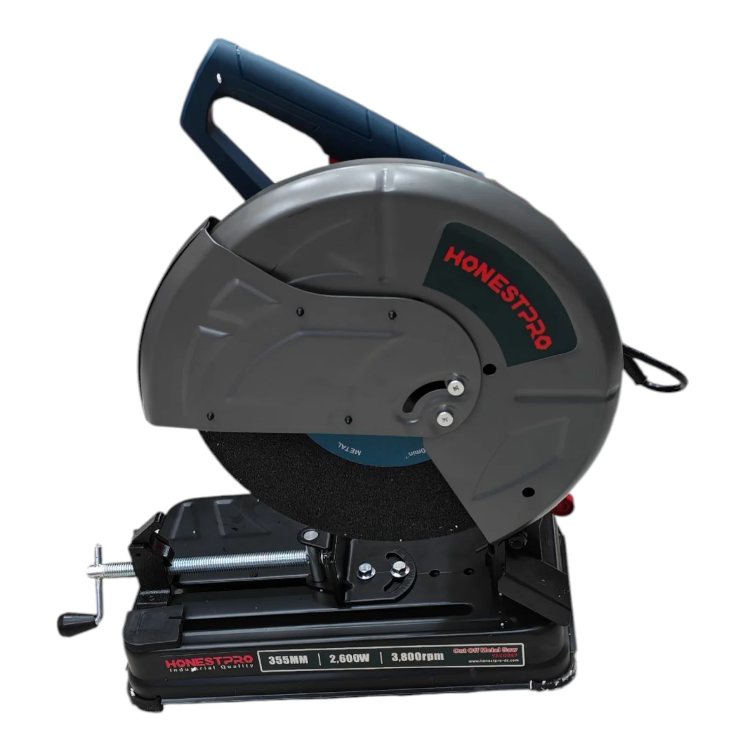 الة قطع الحديد tronçonneuse à table métal HONESTPRO 2600W YAE0867 - الصورة 3