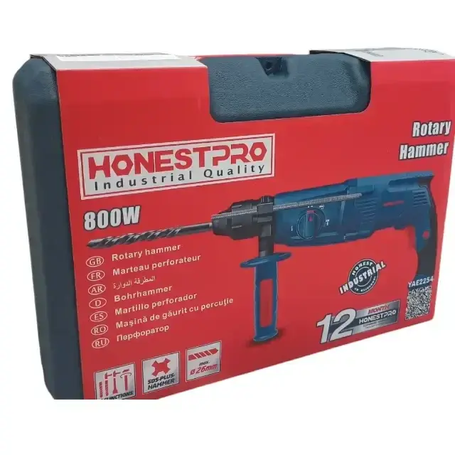 آلة الحفر الكهربائية perforateur HONESTPRO 800W YAE2254 - الصورة 3