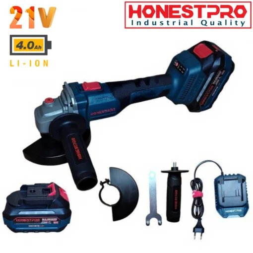 جلاخة زاوية لاسلكية بدون فرش منMeuleuse d’angle BRUSHLESS sans fil HONESTPRO YAE2652