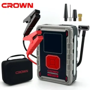 Compresseur Booster Batterie 24000mAh CROWN CT37043TB