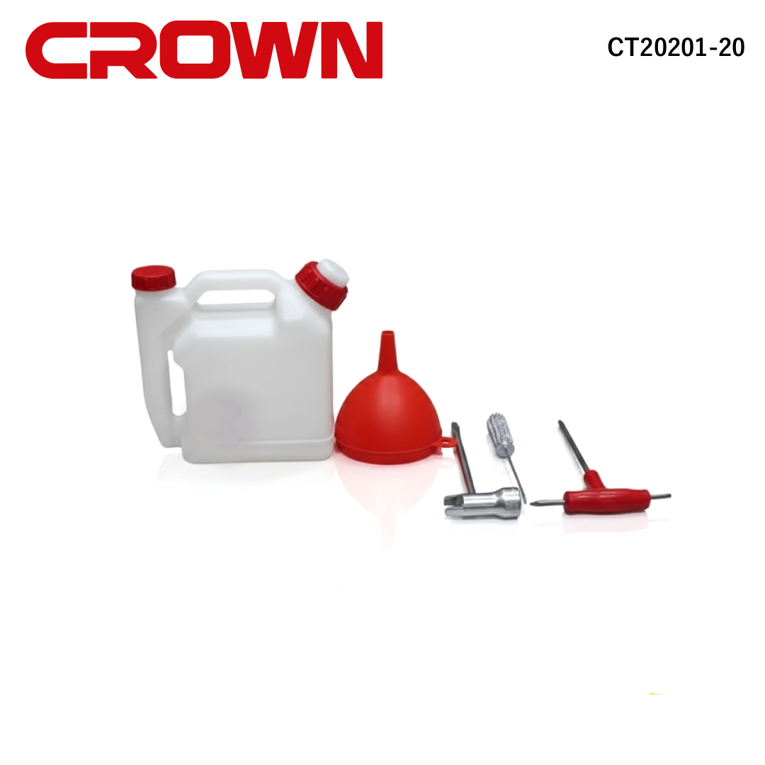 ⁦منشار الخشب بالبنزين scie à chaîne 20″ CROWN 3000W CT20201-20⁩ - الصورة ⁦3⁩