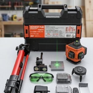 جهاز ضبط المستوى بالليزرniveau laser HONESTPLUS 16 lignes 4D avec trépied YAM0187